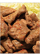 やわらか豚もつ煮味噌味